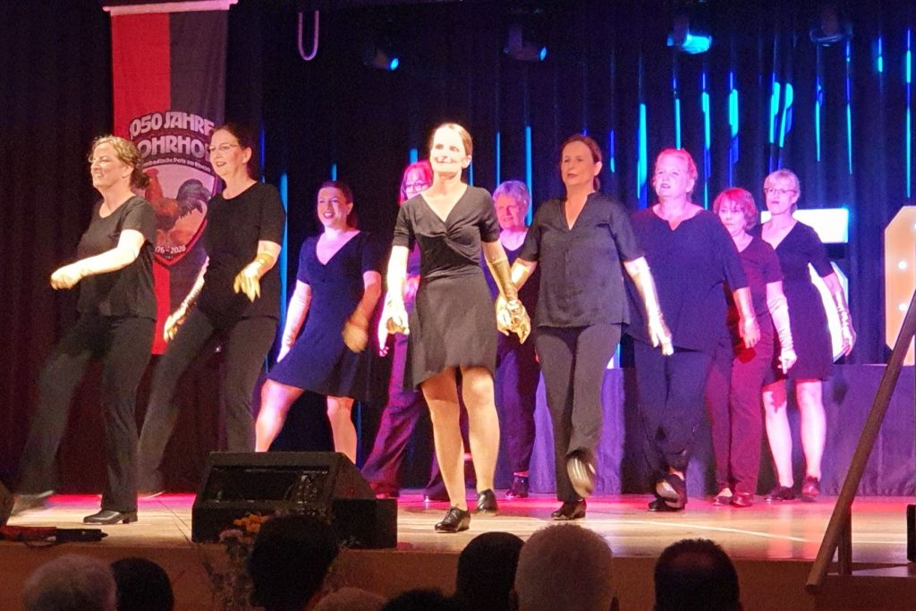 Unsere Stepperinnen in Aktion